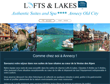 Tablet Screenshot of loftsandlakes.com